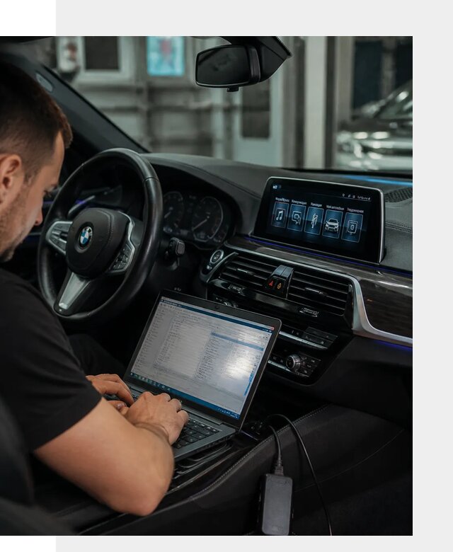 Русификация мультимедиа BMW для авто под ключ в Муре