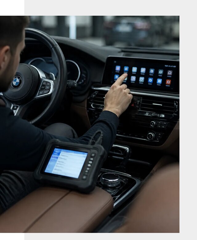 Установка приложений и мультимедиа сервисов BMW в Муре