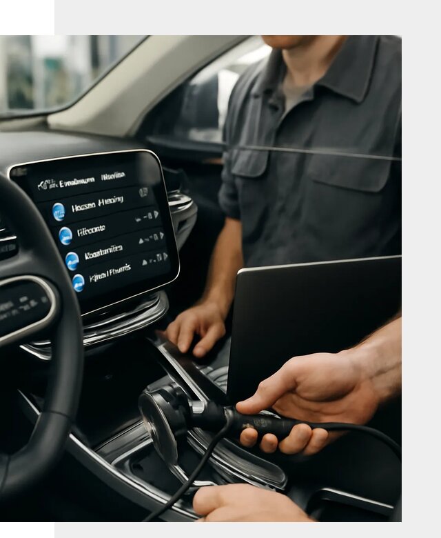 Установка приложений Geely для мультимедиа автомобиля в Муре