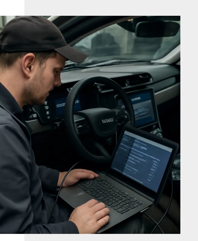 Профессиональная русификация автомобилей Lynk Co в Муре