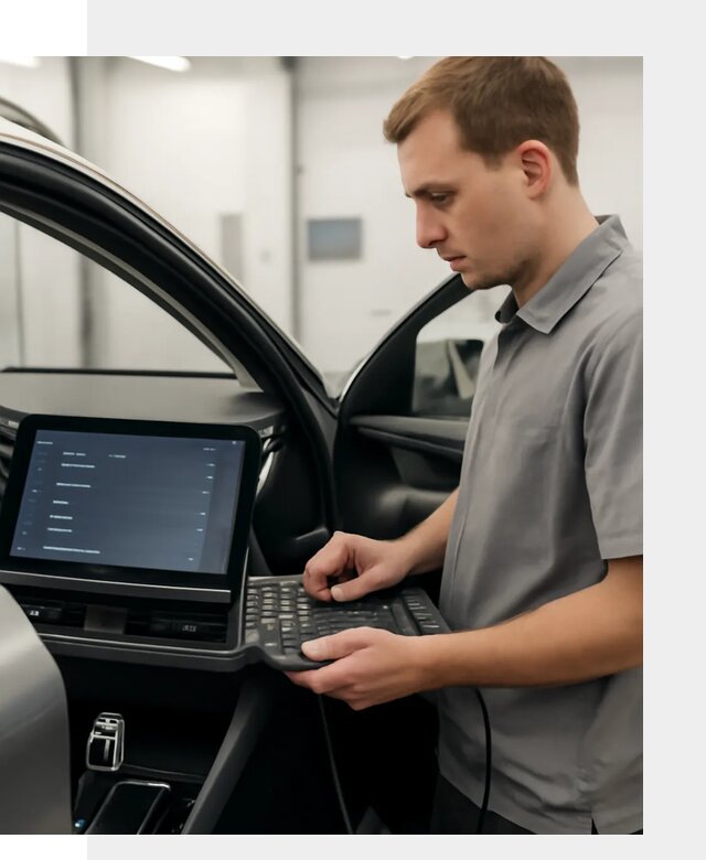 Русификация мультимедиа автомобилей Lynk Co в Муре