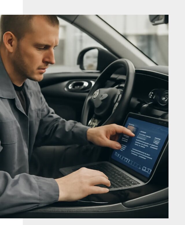 Русификация приборной панели автомобиля Lynk Co в Муре