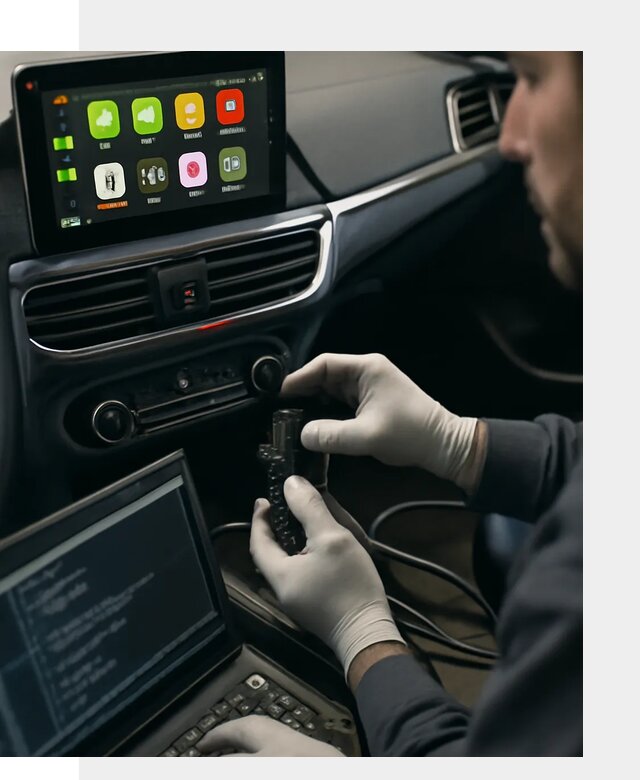 Активация Apple CarPlay в Муре для штатной мультимедиа