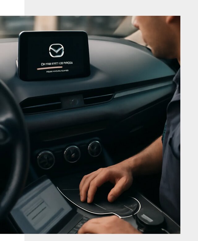 Установка приложений Mazda на мультимедийную систему в Муре
